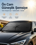 Katlanabilir Araba Ön Cam Güneşliği – Şemsiye Tipi Araç İçi Gölgelik